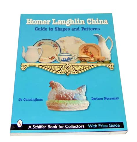 HOMER LAUGHLIN CHINA: Guide to Shapes & Patterns incl Fiesta Eggshell Dinnerware £22.81 ...