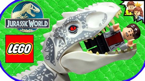 LEGO JURASSIC WORLD Indominus Rex Breakout 75919 Build AND Review - YouTube