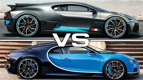 2019 Bugatti Divo vs 2018 Bugatti Chiron - YouTube