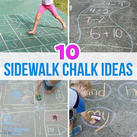 10 of the Best Sidewalk Chalk Ideas - The Best Ideas for Kids