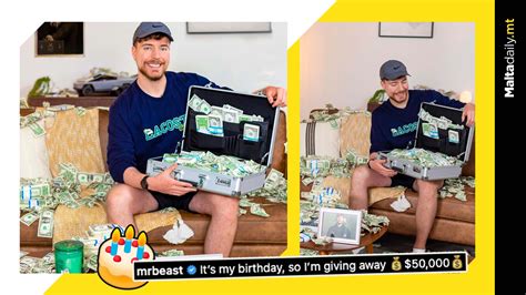 Mr Beast to give away $50,000 for his birthday