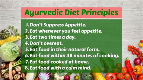Ayurvedic Diet Principles: Healthy Eating Habits | Ayur Times
