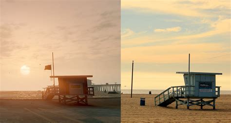 GTA V In-Game Los Santos vs Real-Life Los Angeles Screenshot Comparison Shows Several Similarities
