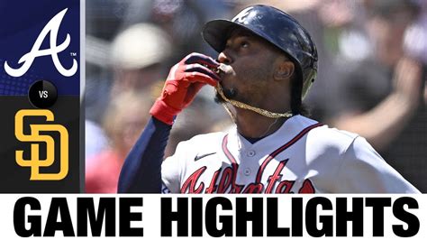 Braves vs. Padres Game Highlights (4/16/22) | MLB Highlights - Win Big Sports