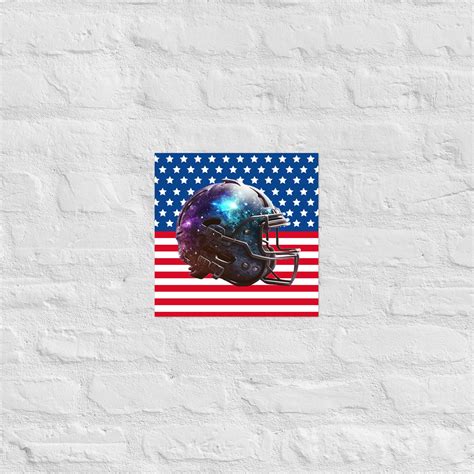 Wall Poster of NFL Helmet - Etsy