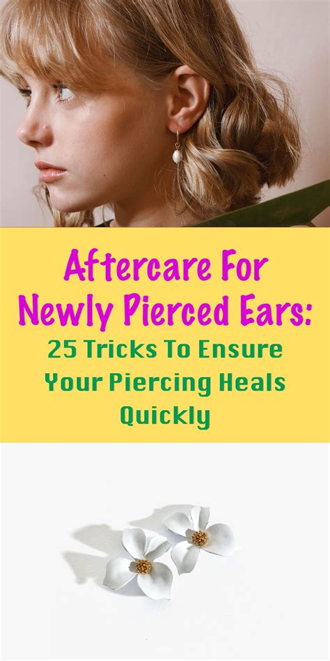 25 Do's and Dont's to Properly Care for a Newly Pierced Earlobe in 2023 ...