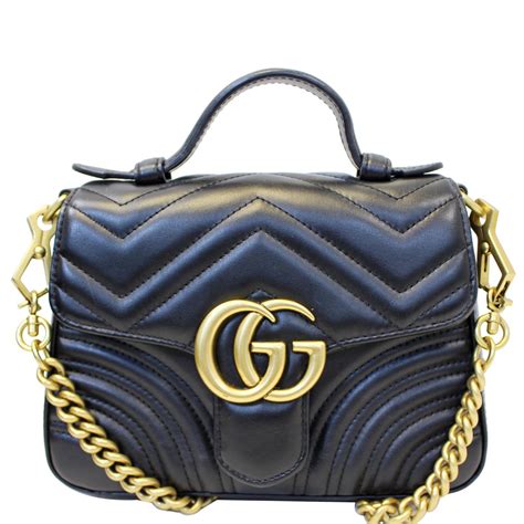 Gucci Marmont Top Handle Bag Sizes | semashow.com