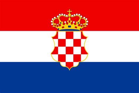 Redesigned royalist flag of Croatia : vexillology