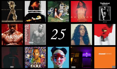 Top 25 R&B Albums Of The Past 20 Years