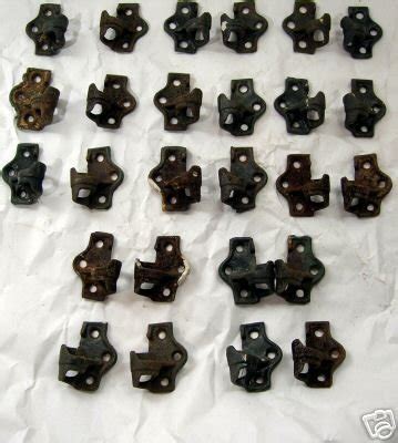 26 Antique Iron Architectural Shutter Hinges Mrkd HOUSE | #37575843