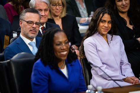 Photographs of Ketanji Brown Jackson's Family at Hearings | Time