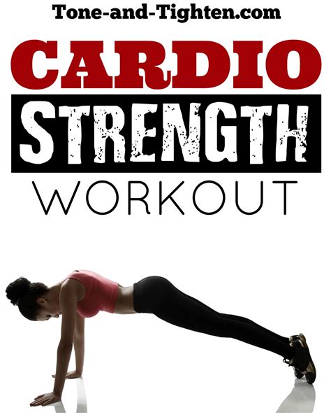 Cardio And Strength Training Routine at Phyllis Hildebrandt blog