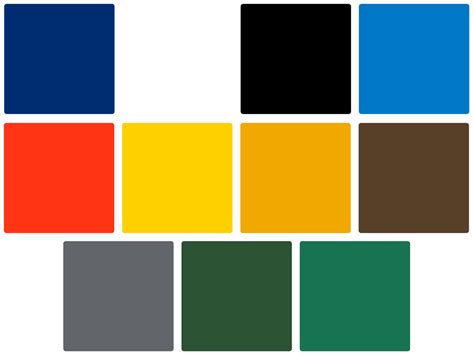 New York Flag Color Codes - Hex, RGB and CMYK Color Codes