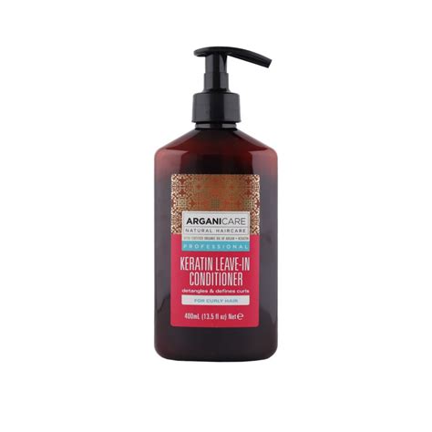 Buy Arganicare Keratin Leave-in Conditioner for Curly Hair 400ml (13.5 fl oz) · USA