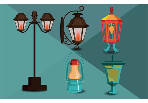 Gas Lamp Vectors 83277 Vector Art at Vecteezy