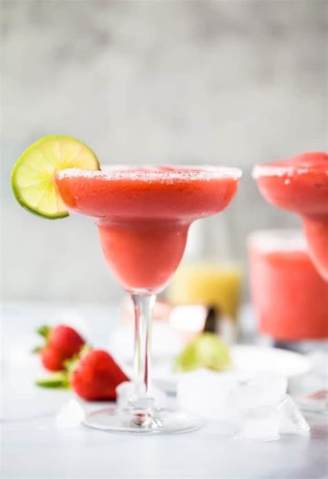 Ultimate Frozen Strawberry Margarita Recipe | Blender Margarita