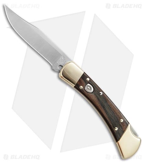 Buck 110 Automatic Lockback Knife Ebony Dymondwood (3.75" Satin) - Blade HQ