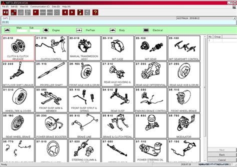 Mitsubishi ASA Parts Catalog (EPC) 2020 for Australia Download