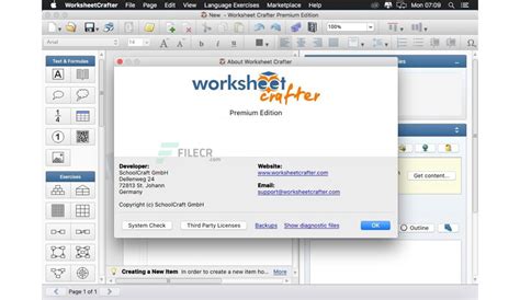 Worksheet Crafter Premium Edition 2023.1.5.163 for MacOS