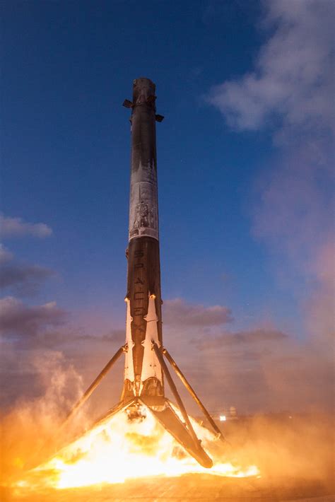 SES-10 Mission | Falcon 9 First Stage Landing | Official SpaceX Photos ...