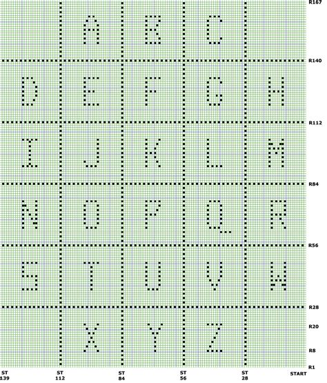 Anyone have a chart or pattern for an Initial blanket using the bobble ...