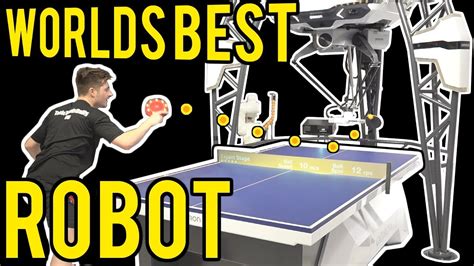 World's Best Table Tennis Robot vs TableTennisDaily's Dan ...