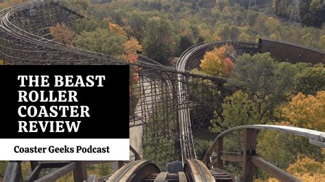 The Beast at Kings Island Review | Coaster Geeks Podcast - Robert Forto