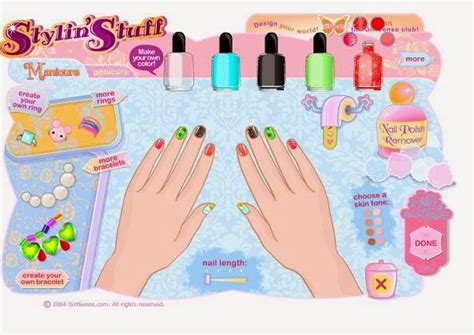 Nail Designs Games For Girls Free | Nail Designs, Hair Styles, Tattoos and Fashion Heartbeats