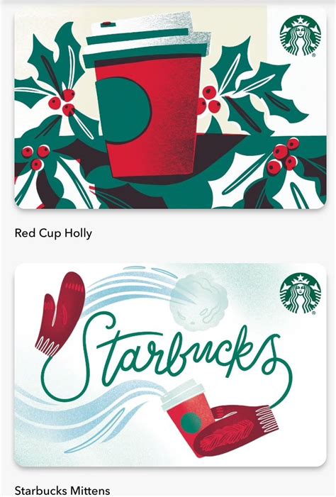 Starbucks Christmas giftcard 2018 Starbucks Drawing, Starbucks Card ...