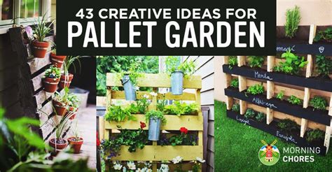 43 Gorgeous DIY Pallet Garden Ideas to Upcycle Your Wooden Pallets