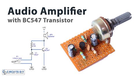 Simple Basic Audio Amplifier With Bc547 Transistor – NBKomputer