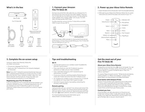 Amazon Fire TV Stick 4K User Manual | Manualzz