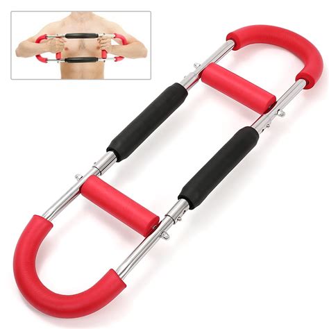 Thicken Arm Strength Machine U-type Chest Expander Multifunctional Arm Strength Bar For Men ...