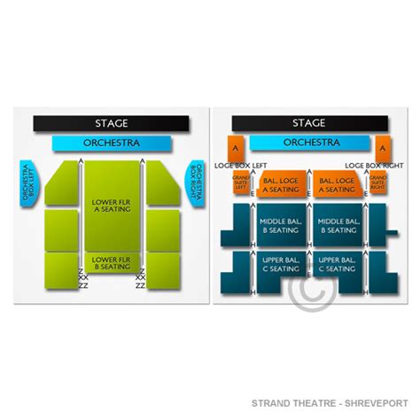 Strand Theatre - Shreveport Seating Chart | Vivid Seats