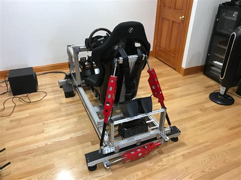 My sim racing motion rig version 2 | Daniel Chote's Project Blog