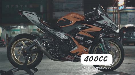 FORSALE : KAWASAKI NINJA 400CC FULL MODIF - YouTube