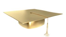 gold graduation cap png PNG image with transparent background | TOPpng