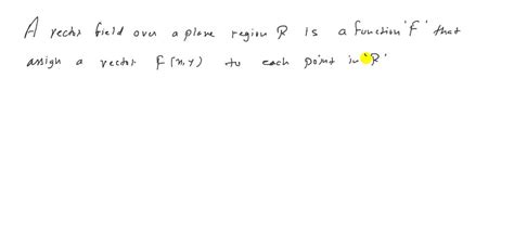 SOLVED:Define solenoidal vector field. Give examples.