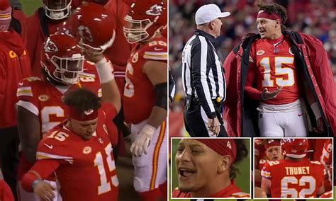 NFL will review Patrick Mahomes' meltdown after the Chiefs star ...