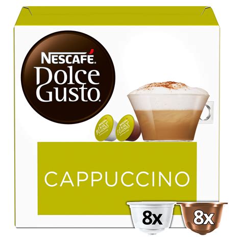 Nescafe Dolce Gusto Cappuccino Coffee Pods x 16 | Coffee Machine Pods | Iceland Foods