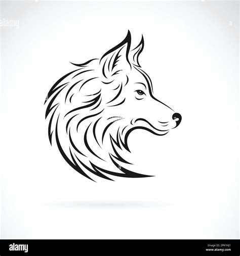 Wolf Face Outline