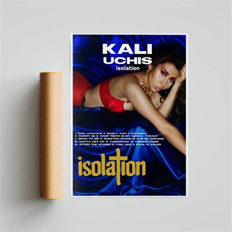 Kali Uchis Isolation Album Poster / Room Decor / Music Decor / Music ...