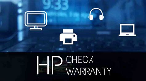 HP warranty check