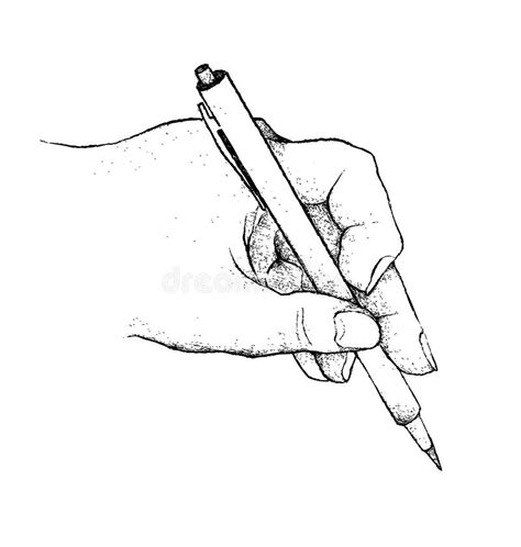 Human Hand Sketching Ideas White Paper Stock Illustrations – 10 Human Hand Sketching Ideas White ...