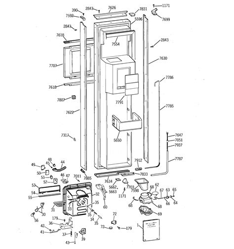 Refrigerated: Ge Profile Refrigerator Parts