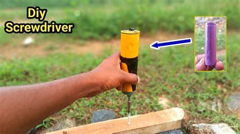 Diy Screwdriver at home | Homemade electric Screwdriver #screwdriver #homemade - YouTube