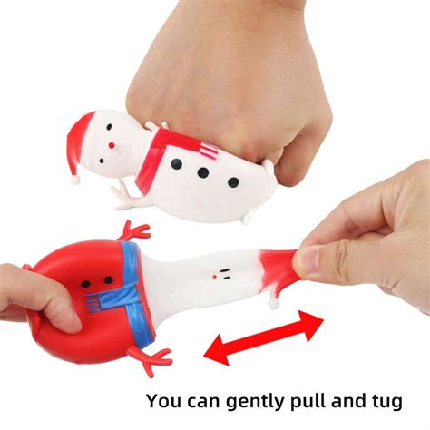 Santa Claus Squeezes And Squeezes Cups, Releases Stress And Pranks With Toys, And Creates New ...