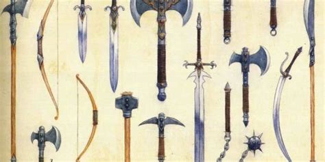 DND 5e Weapon Enchantments (Homebrew) - The Arcade Man