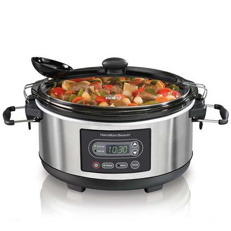 Hamilton Beach Stay or Go® 5 Quart Slow Cooker - 33957