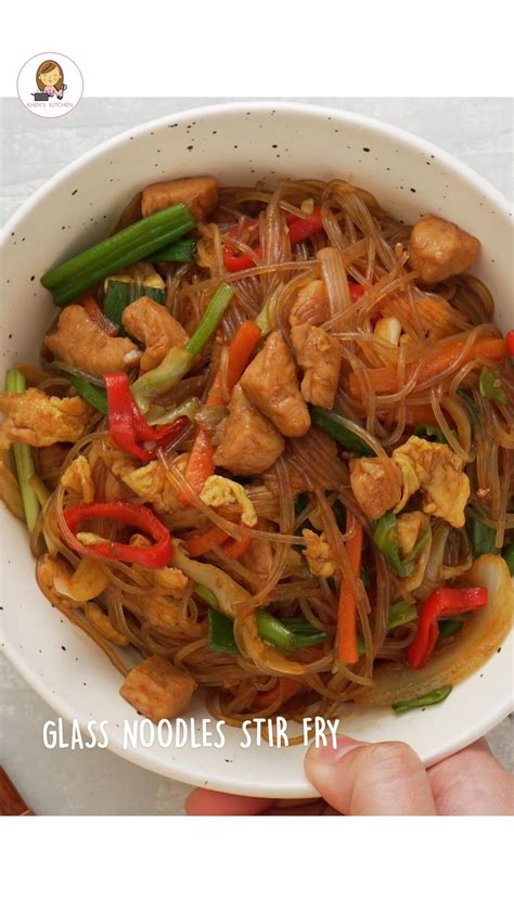 Glass noodles stir fry – Artofit